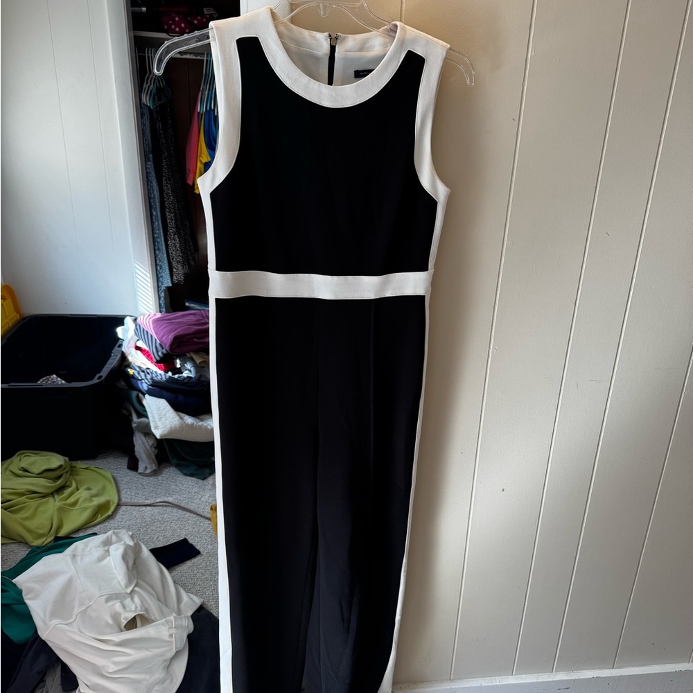 Tommy Hilfiger Black and White Jumpsuit